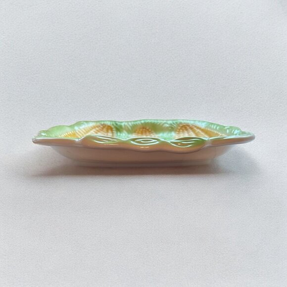 VTG Ceramic Sweet Corn-On-Cob Serving Dish Japan Tray Dinnerware Farmhouse READ - Picture 3 of 5